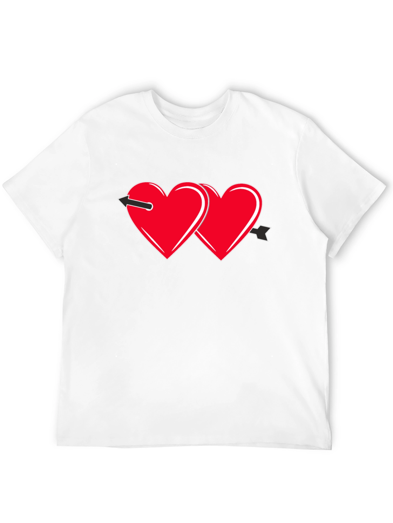 Love Arrow Black T-Shirt