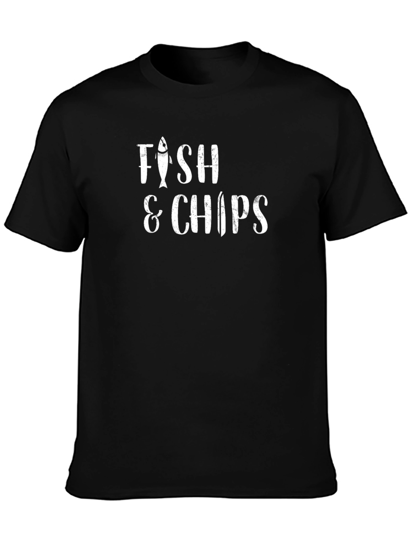 Fish & Chips Graphic T-Shirt