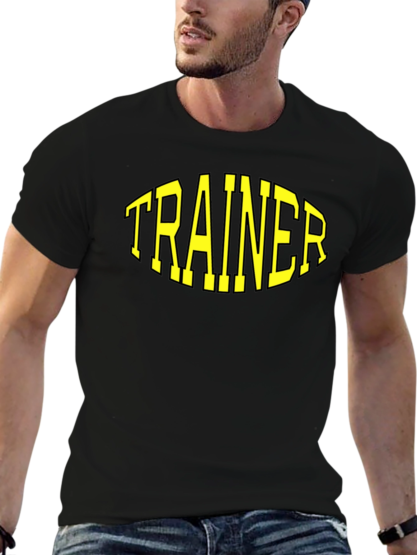 Trainer Graphic T-Shirt - Black Tee