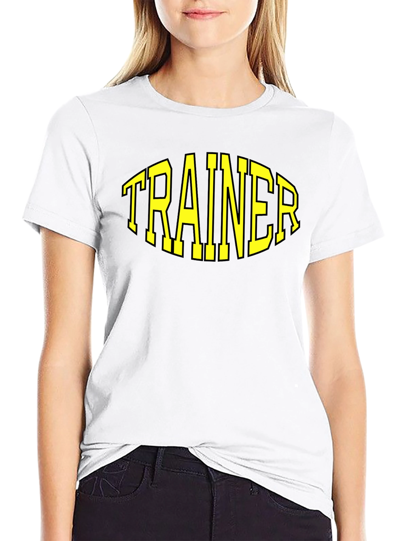 Trainer Graphic T-Shirt - Black Tee
