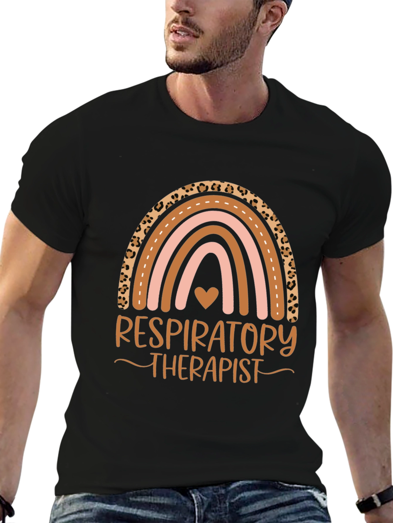 Respiratory Therapist Rainbow T-Shirt