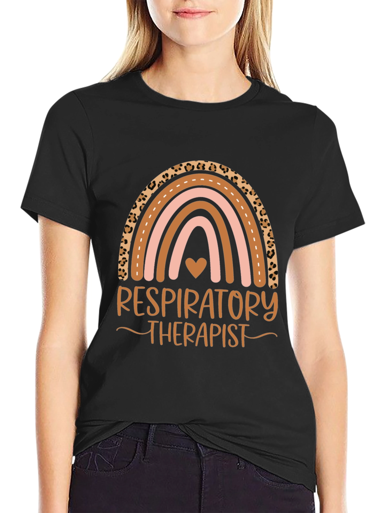 Respiratory Therapist Rainbow T-Shirt