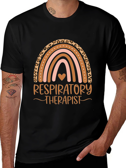 Respiratory Therapist Rainbow T-Shirt
