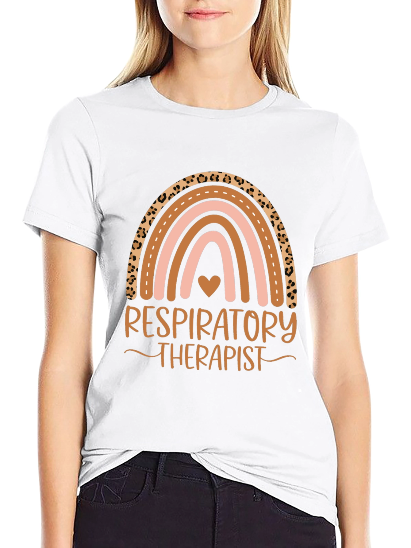 Respiratory Therapist Rainbow T-Shirt