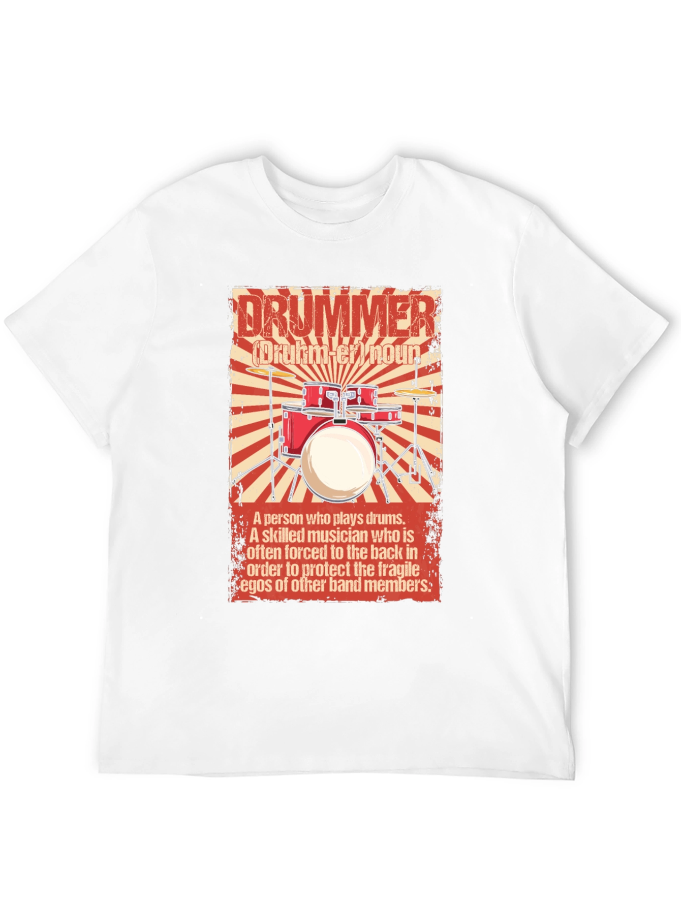 Drummer Definition Graphic T-Shirt