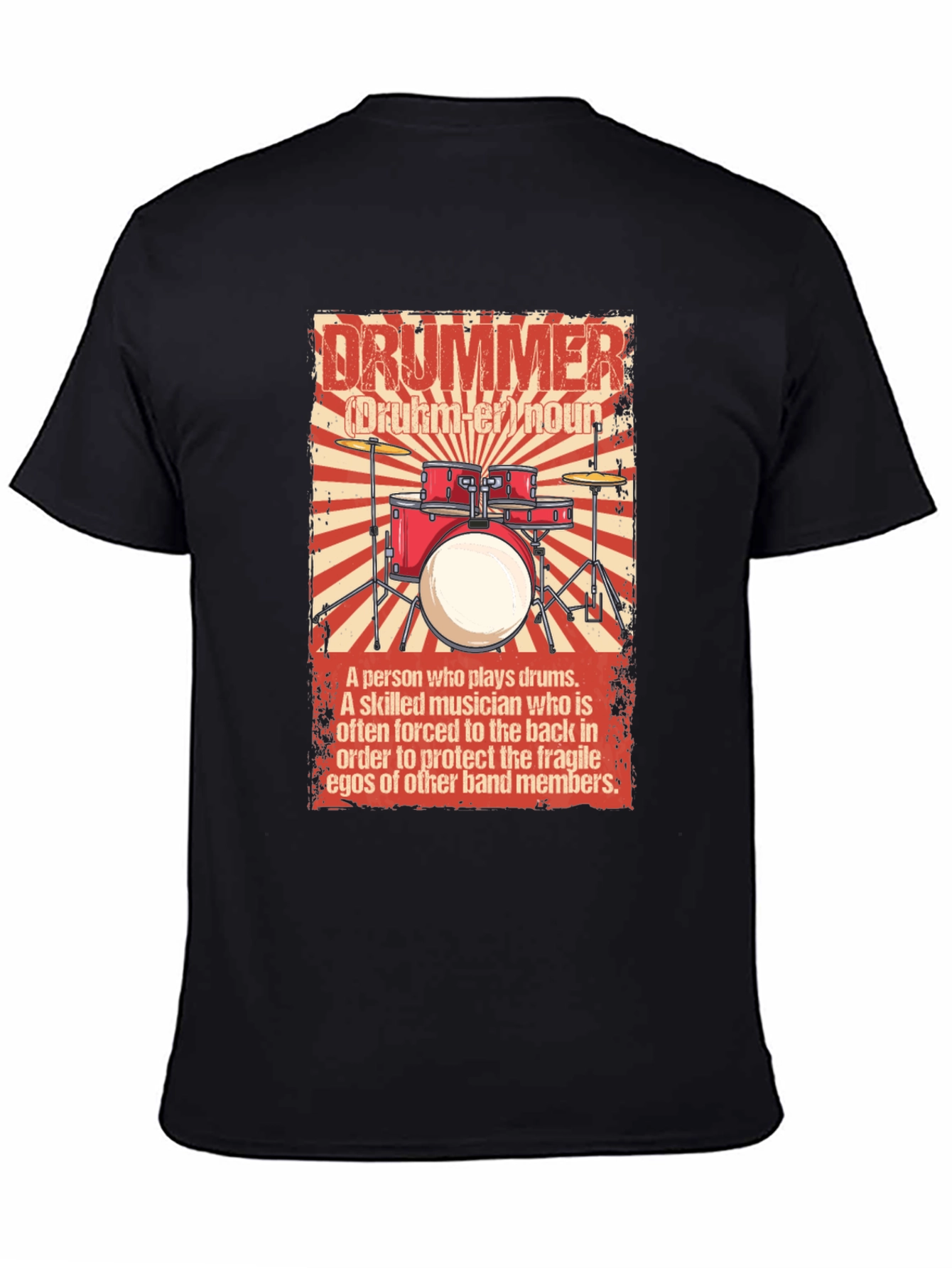 Drummer Definition Graphic T-Shirt