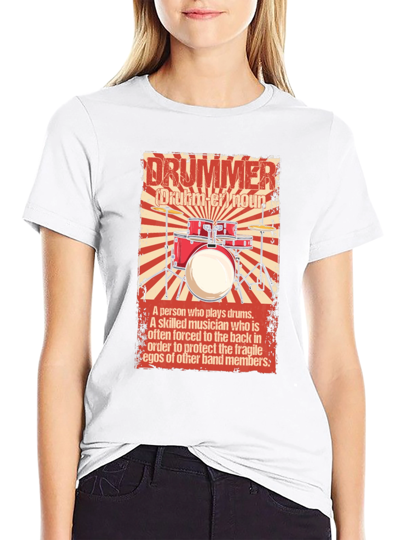 Drummer Definition Graphic T-Shirt