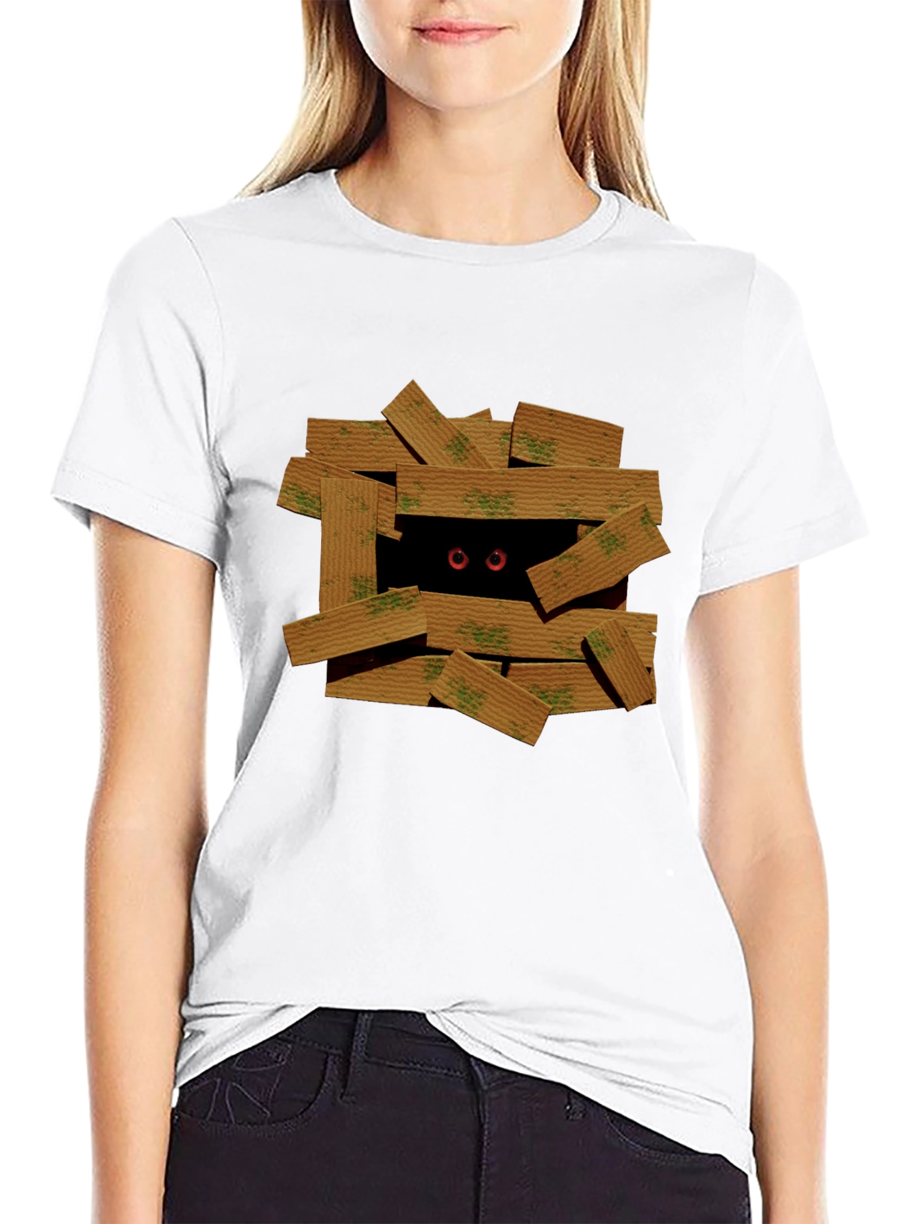 Peeking Cat T-Shirt