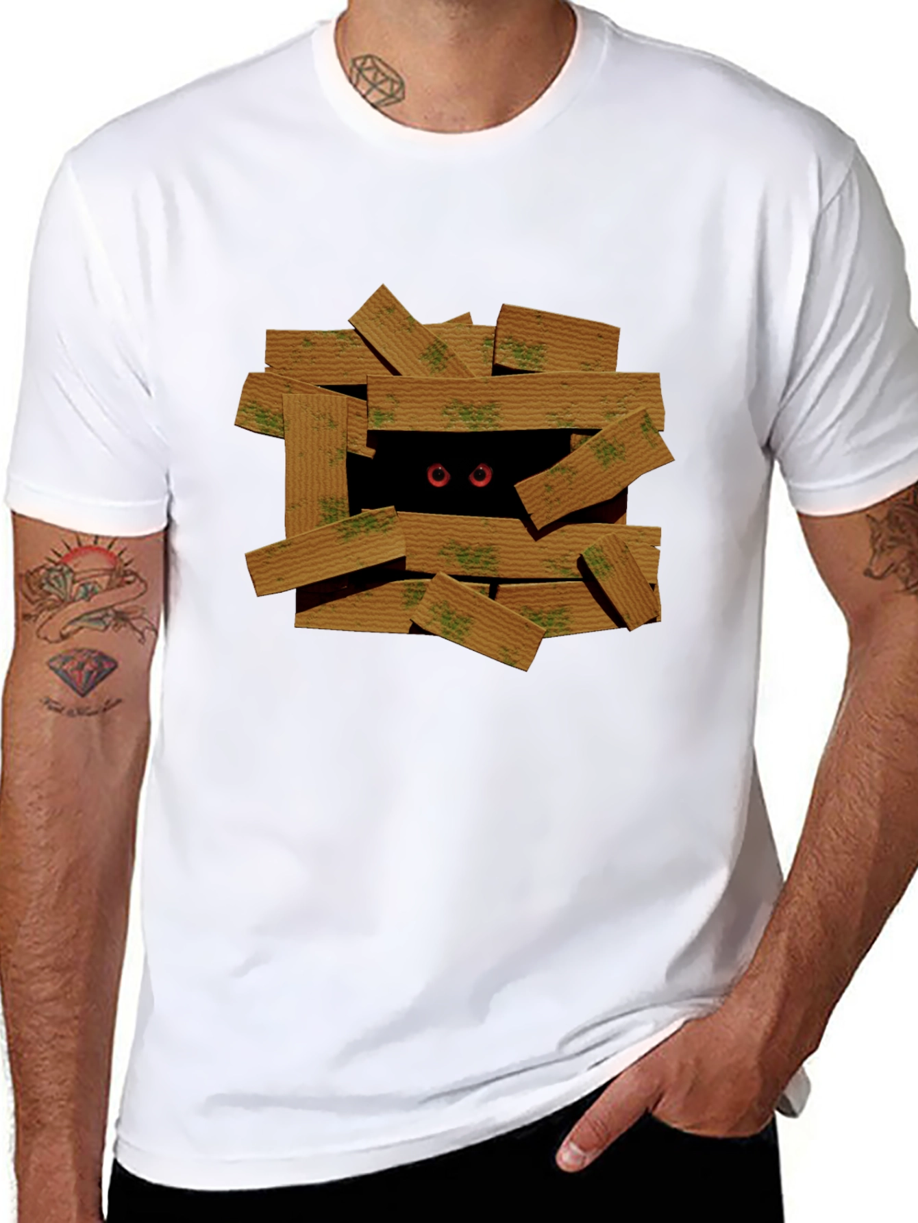 Peeking Cat T-Shirt