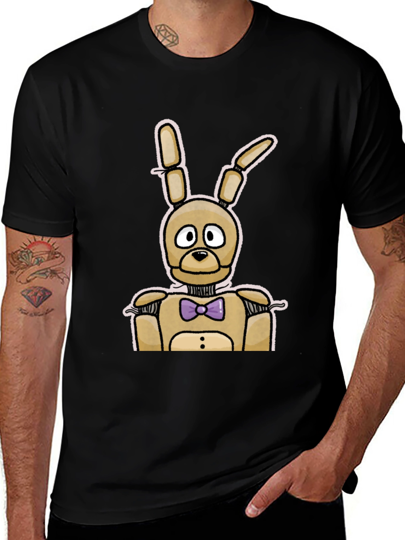 Springtrap T-Shirt - Five Nights at Freddys Cartoon Design