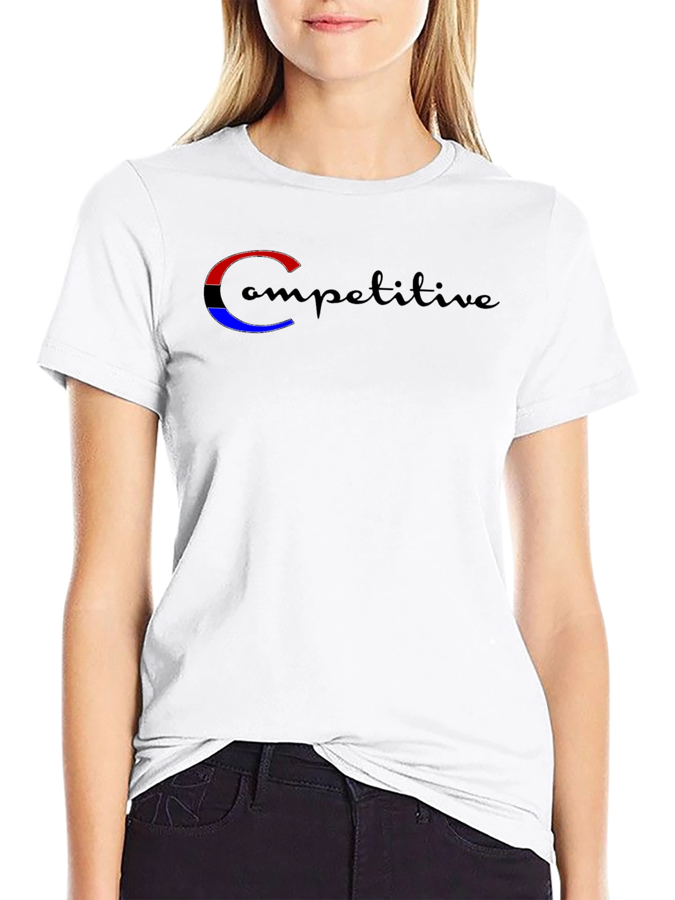 Competitive Graphic Print Tee