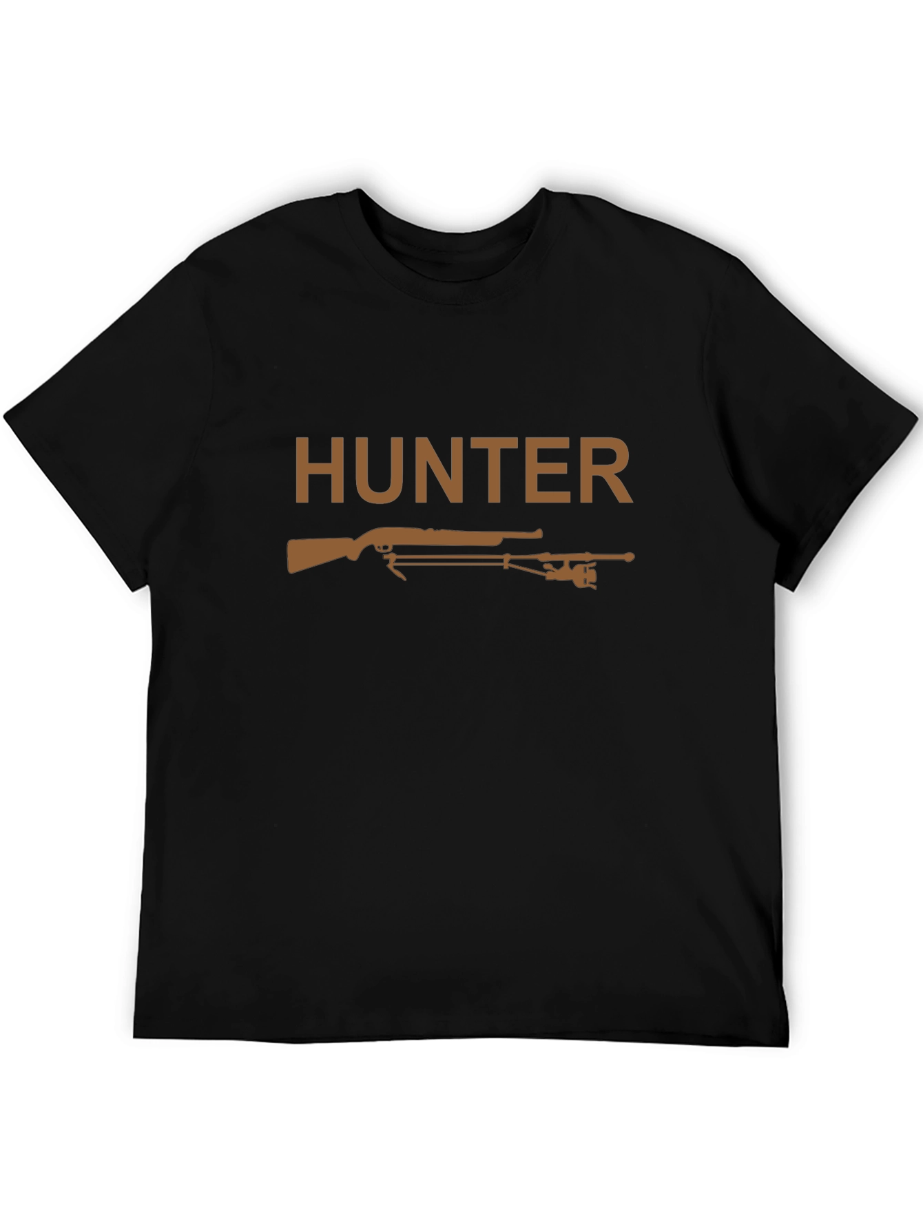 Hunter Rifle Graphic Tee - Black