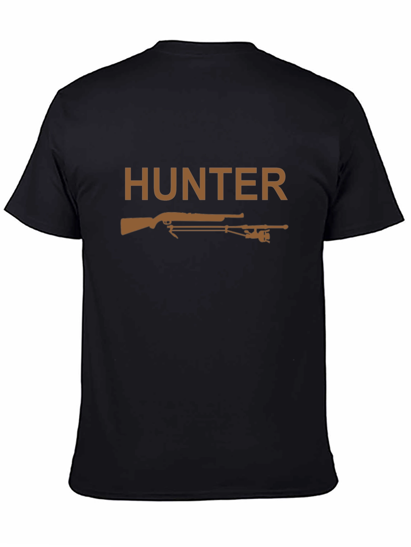 Hunter Rifle Graphic Tee - Black