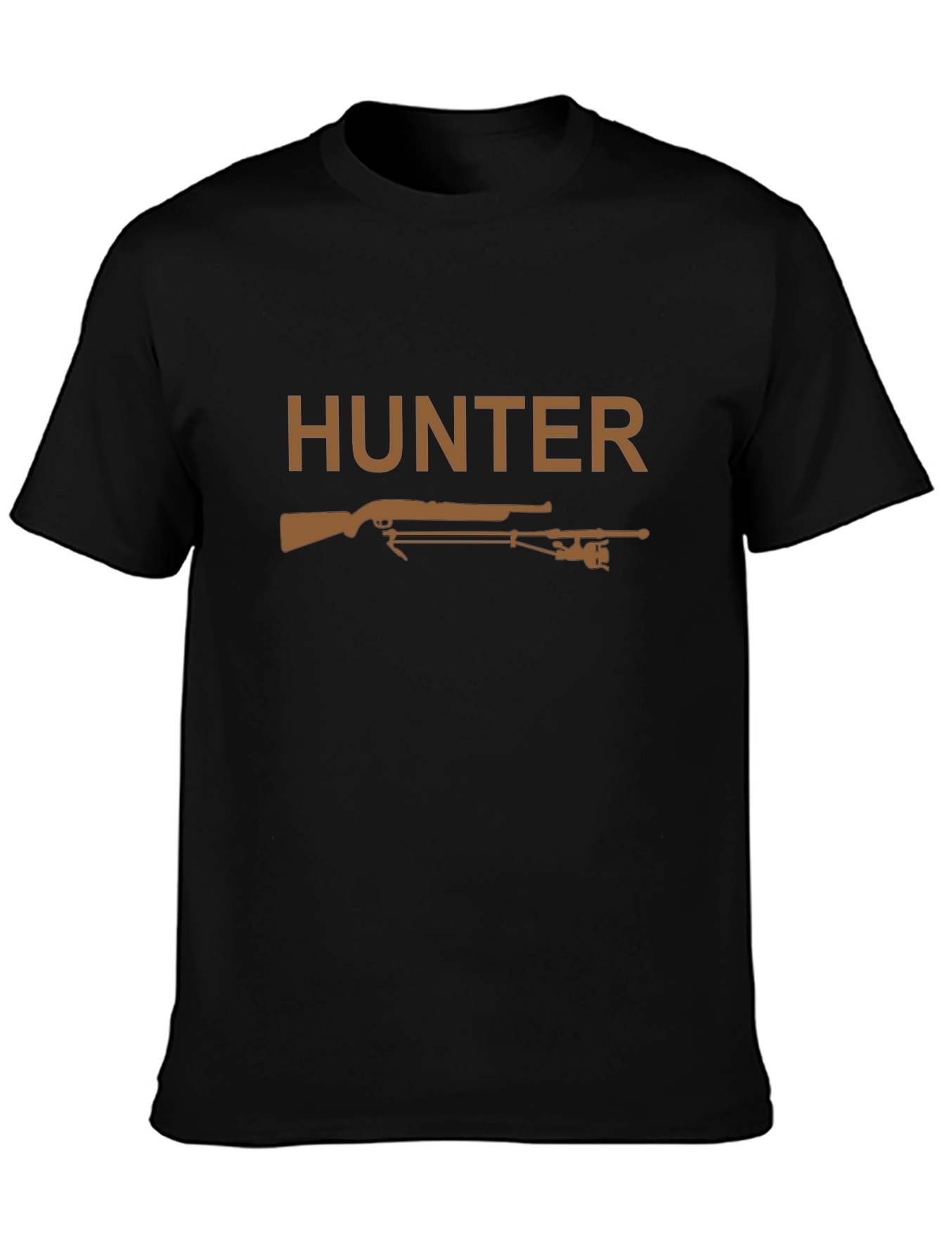Hunter Rifle Graphic Tee - Black