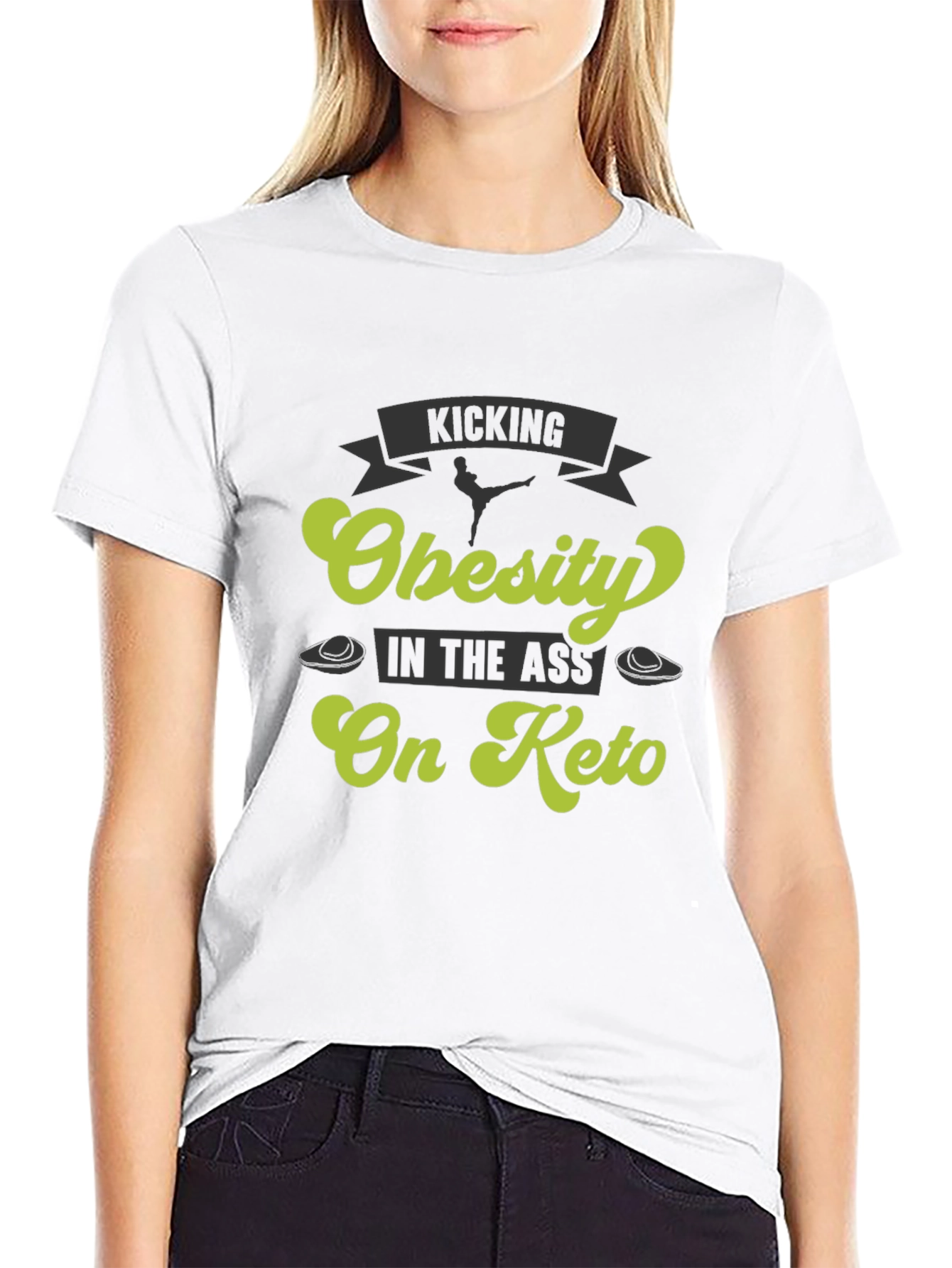 Kicking Obesity On Keto T-Shirt