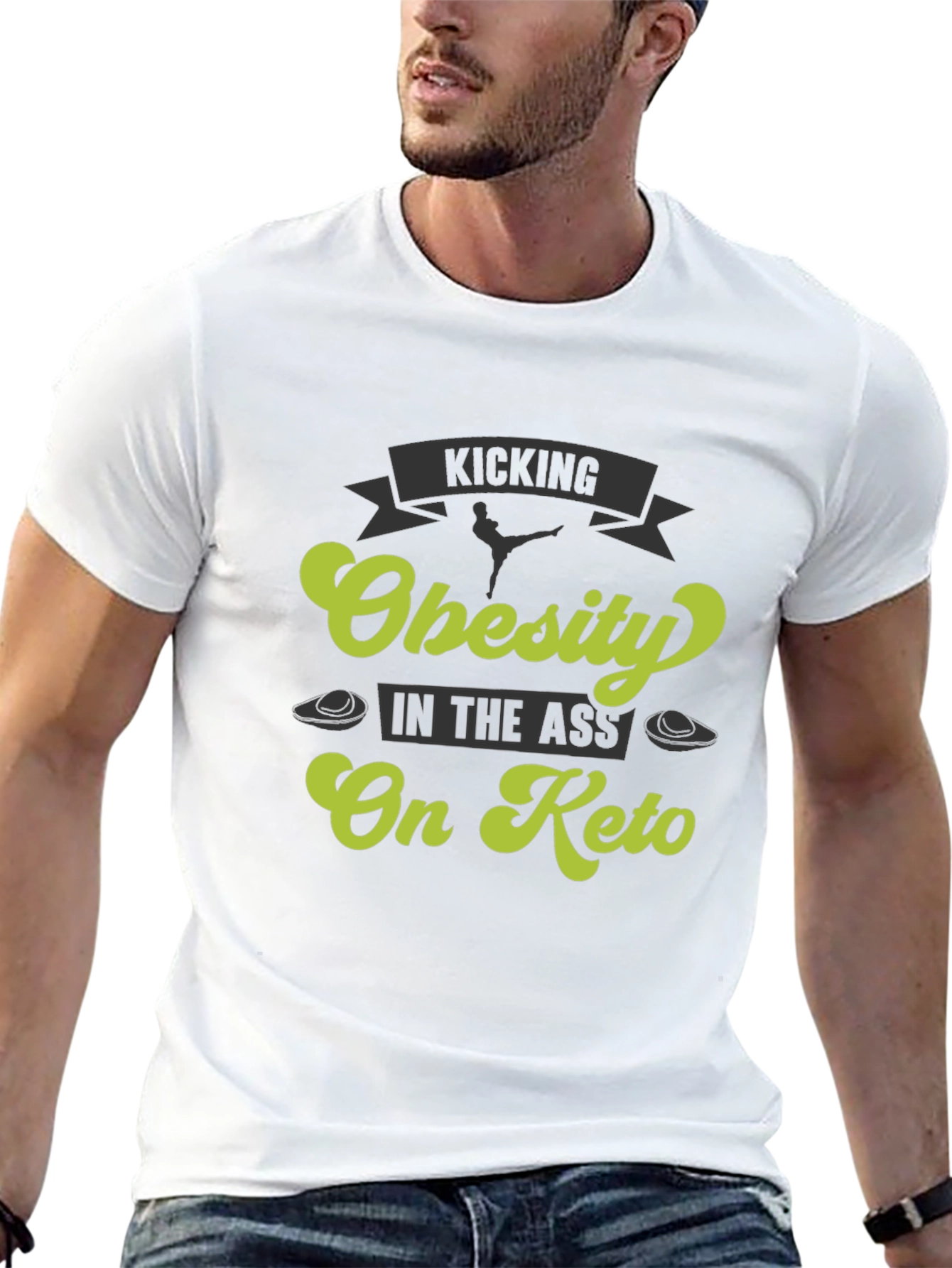 Kicking Obesity On Keto T-Shirt