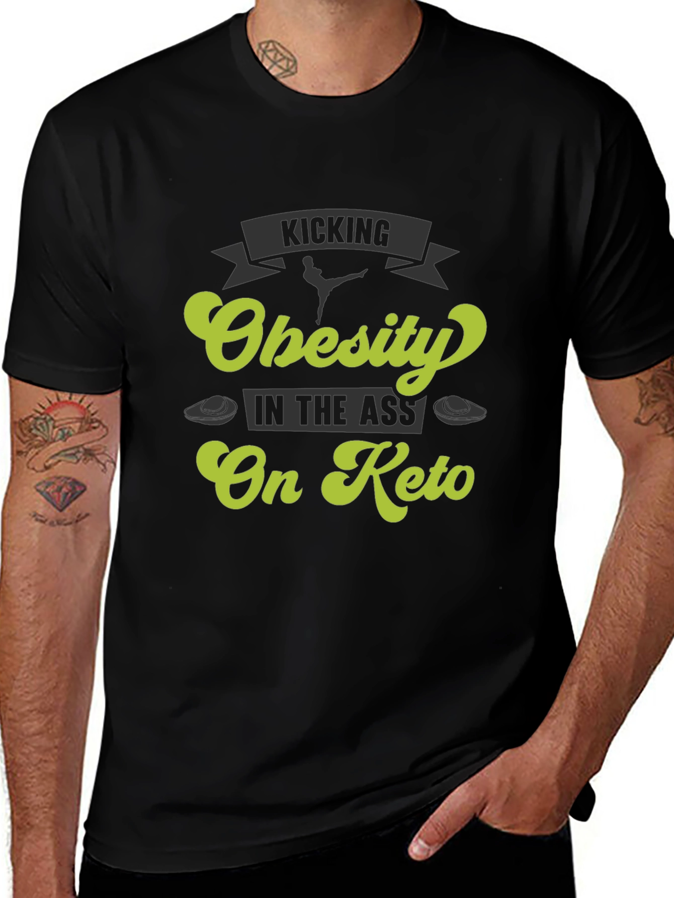 Kicking Obesity On Keto T-Shirt