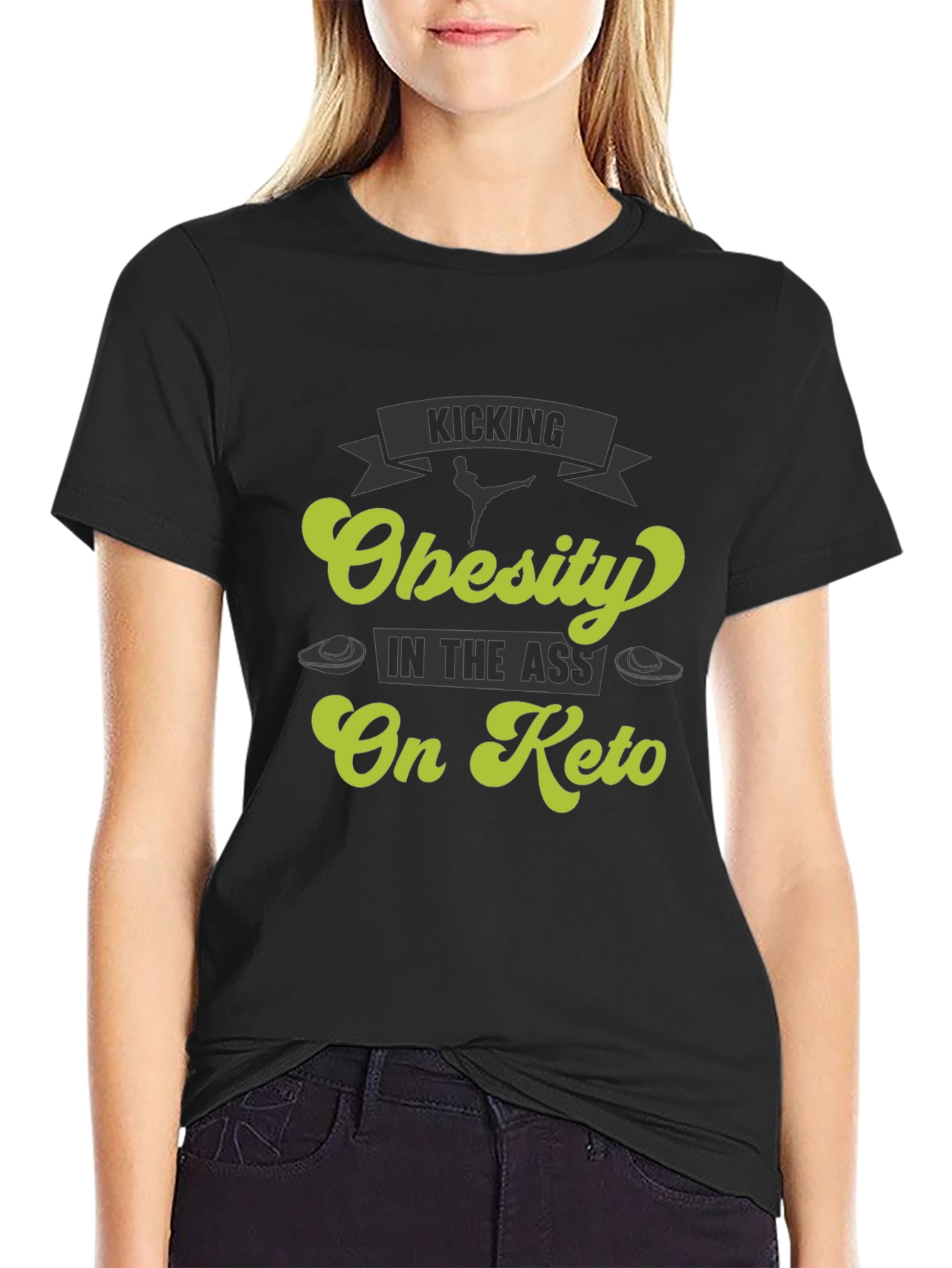 Kicking Obesity On Keto T-Shirt