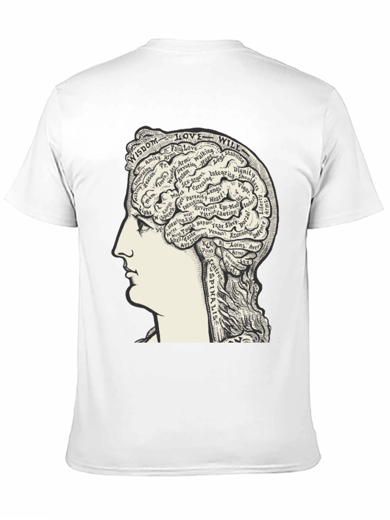 Anatomical Mind T-Shirt - Wisdom Love Will Design
