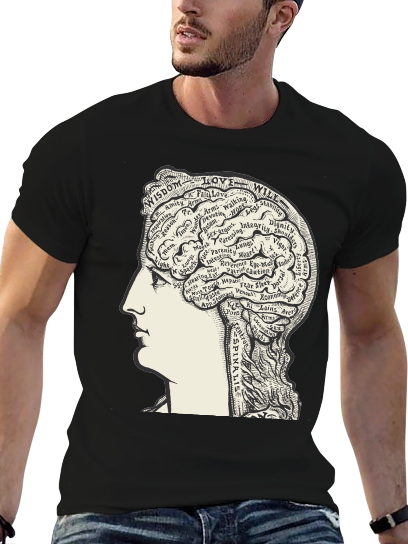 Anatomical Mind T-Shirt - Wisdom Love Will Design