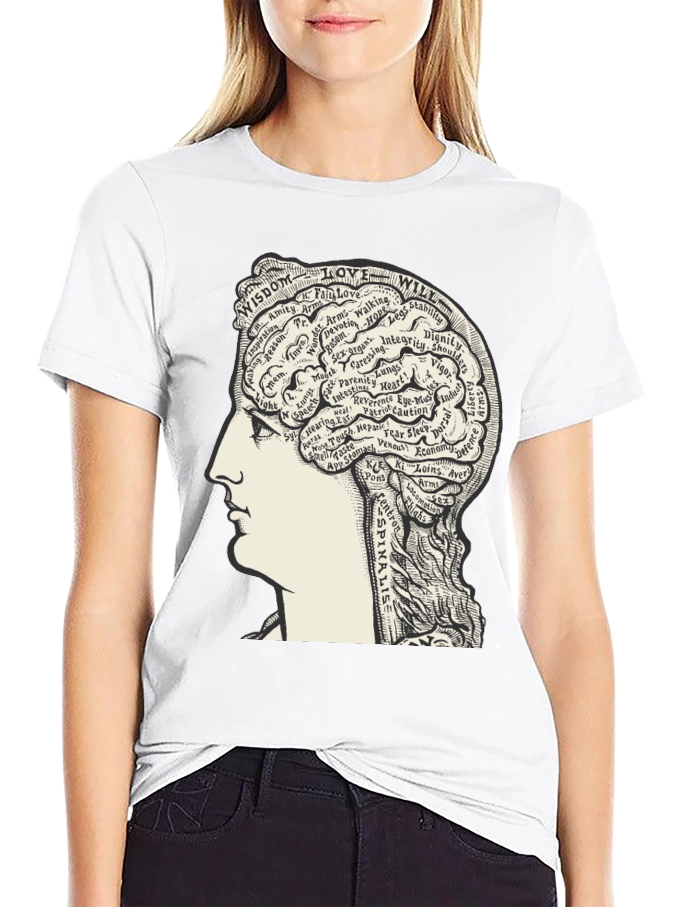 Anatomical Mind T-Shirt - Wisdom Love Will Design