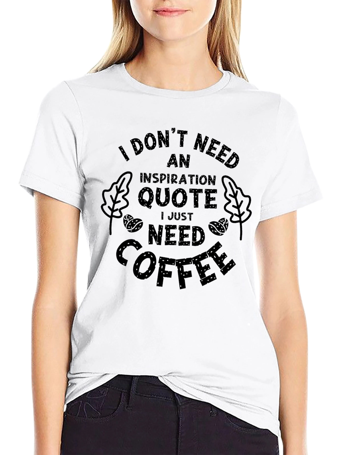 Coffee Lover Graphic Tee - I Just Need Coffee