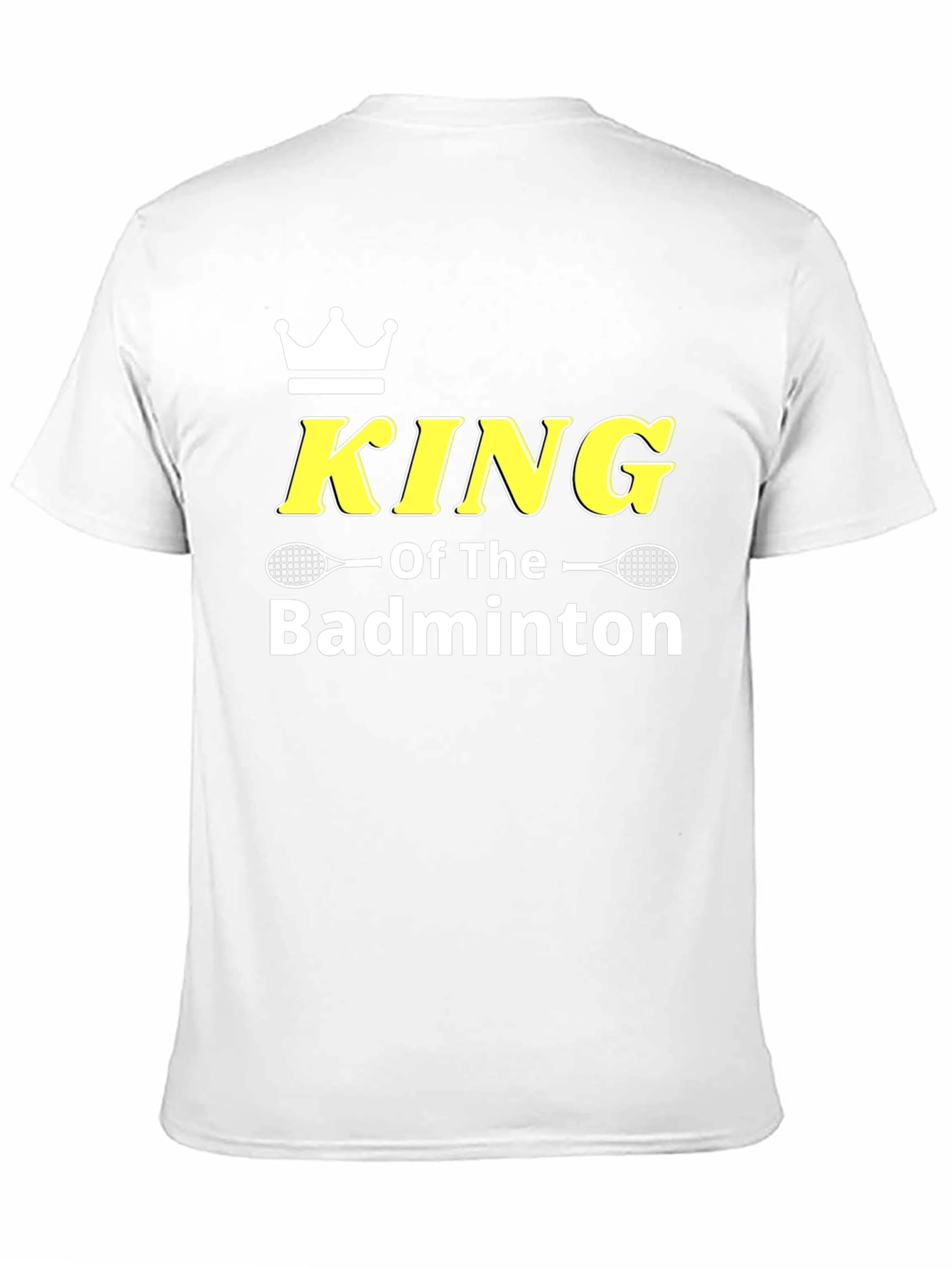 King of Badminton Graphic T-Shirt