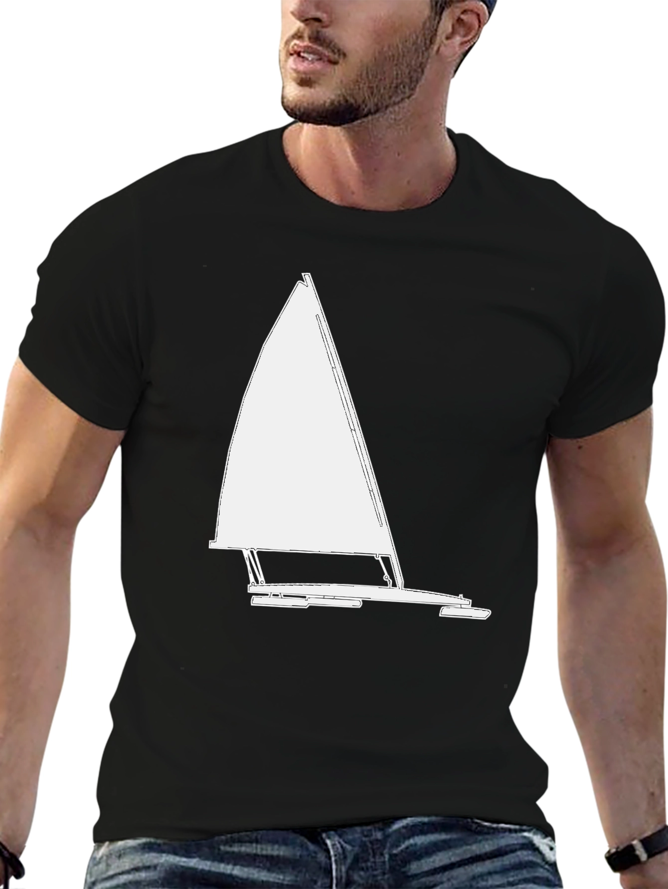 Sailing T-Shirt: Catamaran Design Tee