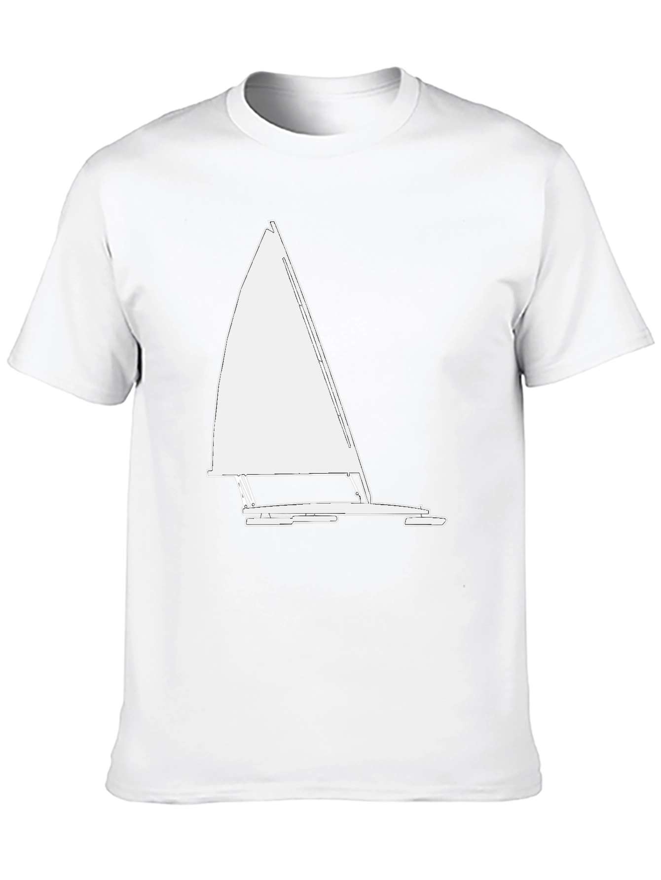 Sailing T-Shirt: Catamaran Design Tee