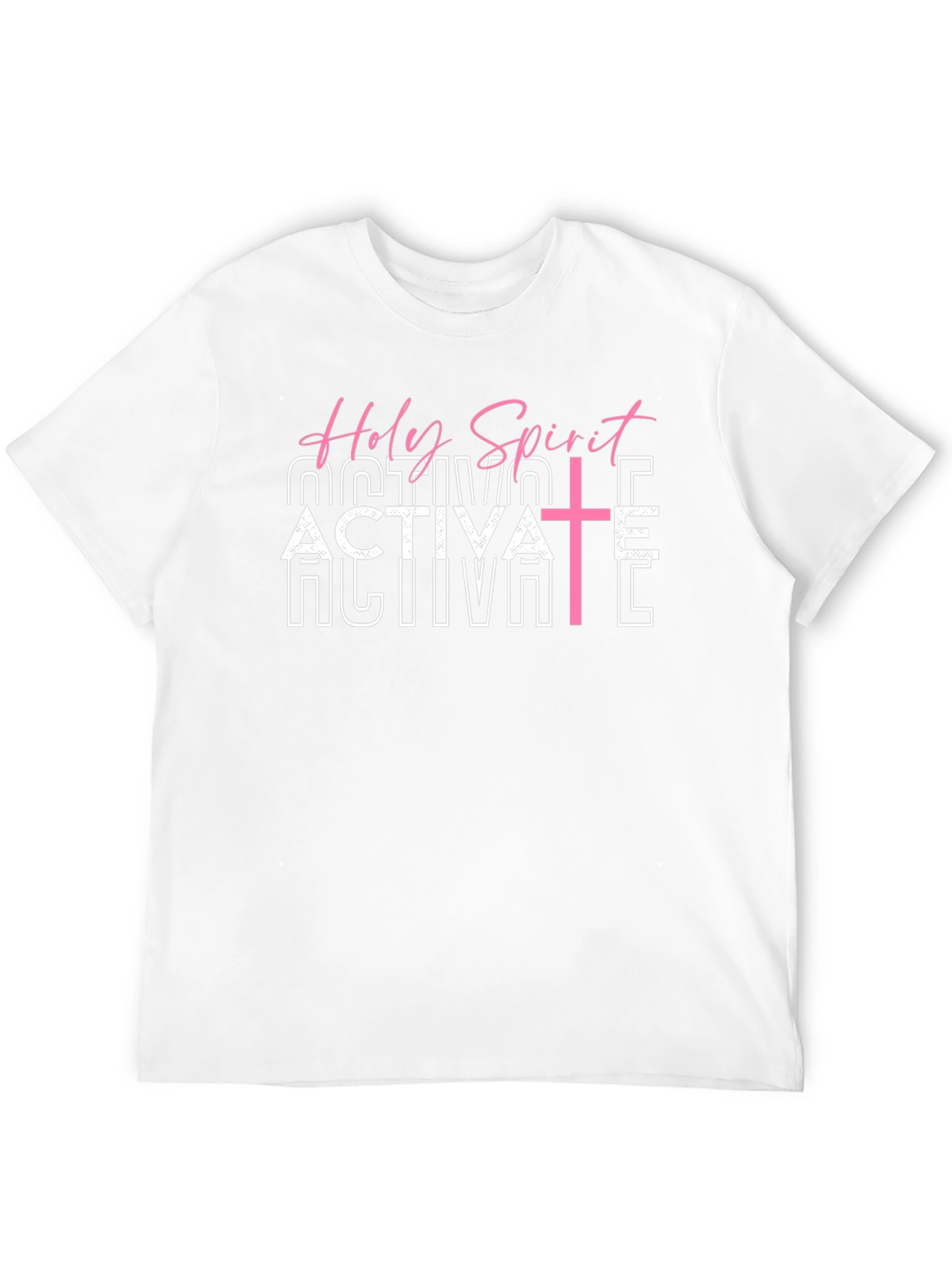 Holy Spirit Activate T-Shirt - Christian Faith Apparel