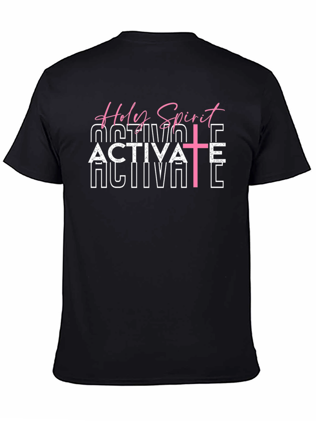Holy Spirit Activate T-Shirt - Christian Faith Apparel