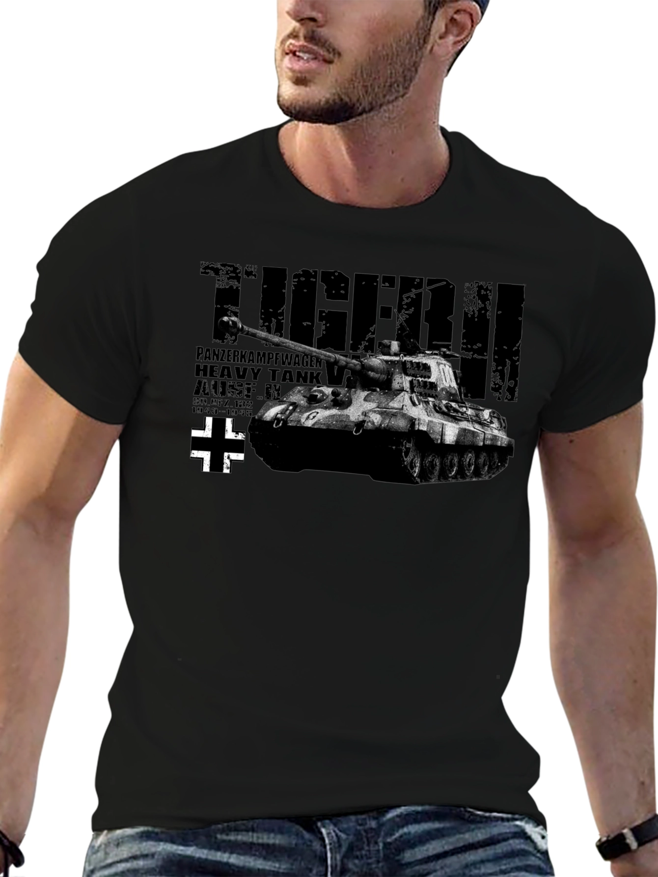 Tiger II Tank Graphic T-Shirt