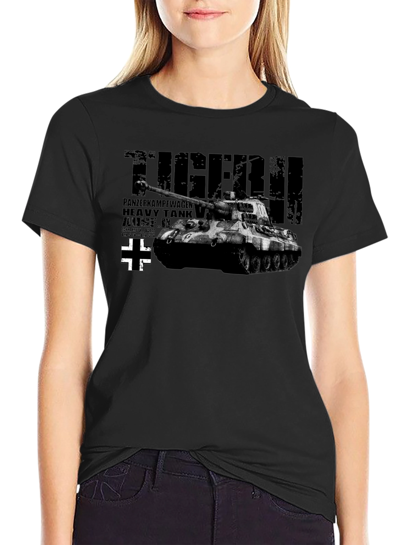 Tiger II Tank Graphic T-Shirt