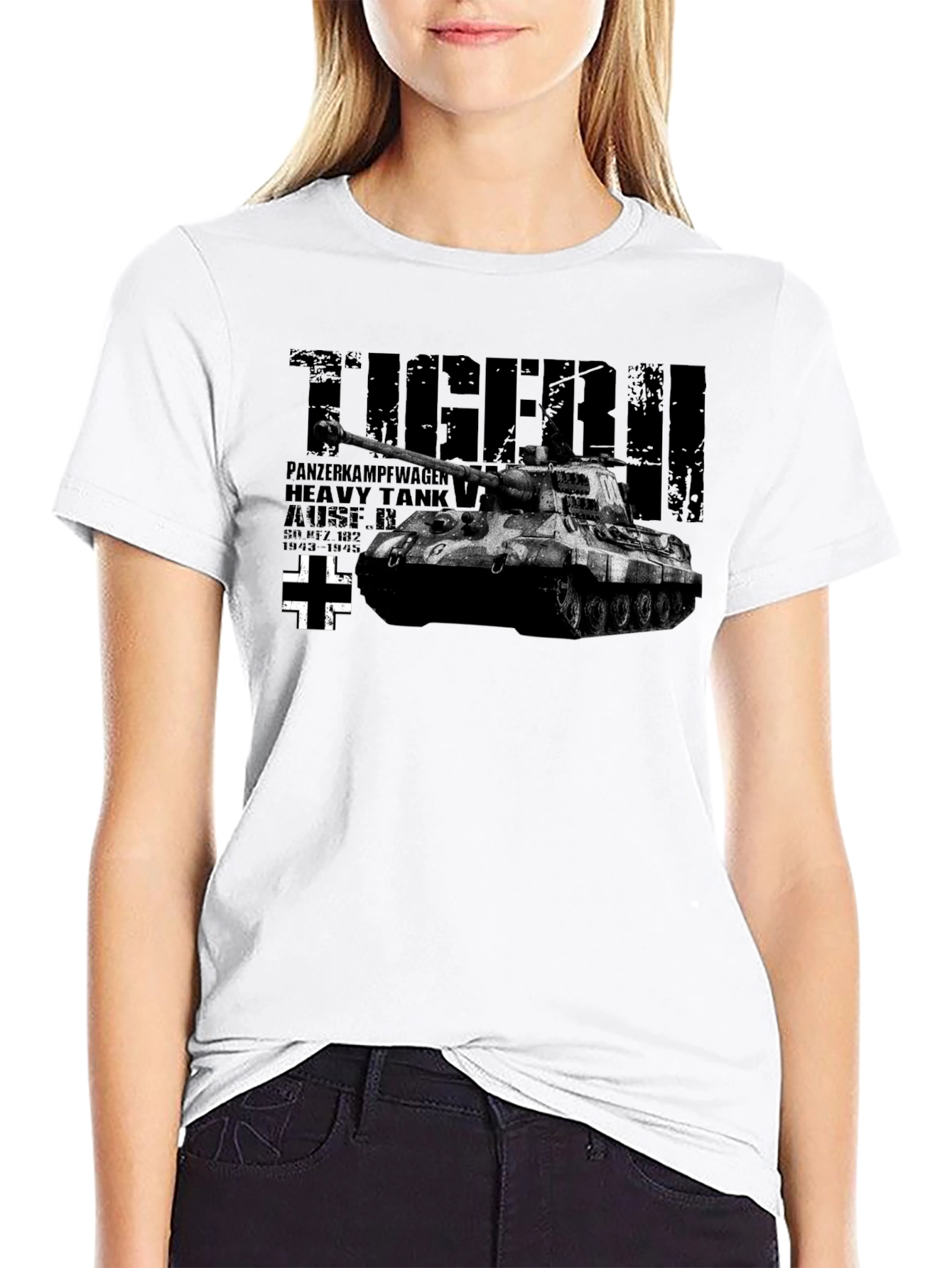 Tiger II Tank Graphic T-Shirt