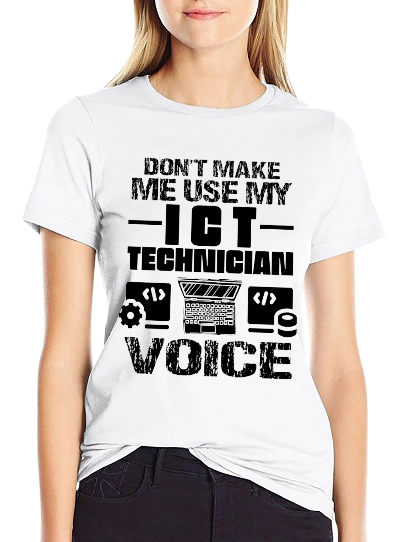 ICT Technician Voice Graphic Tee