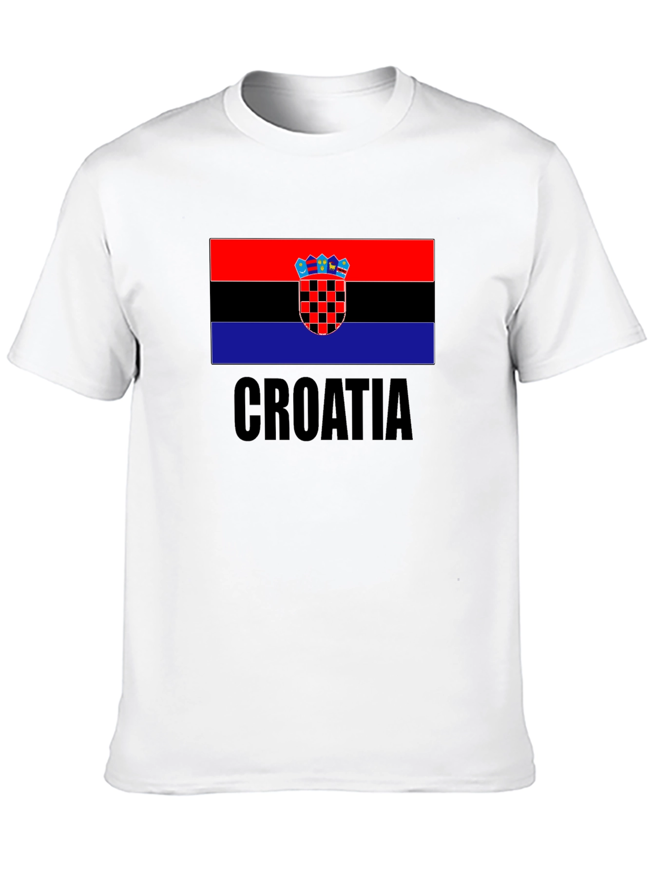 Croatia Flag Graphic T-Shirt - Show Your Pride