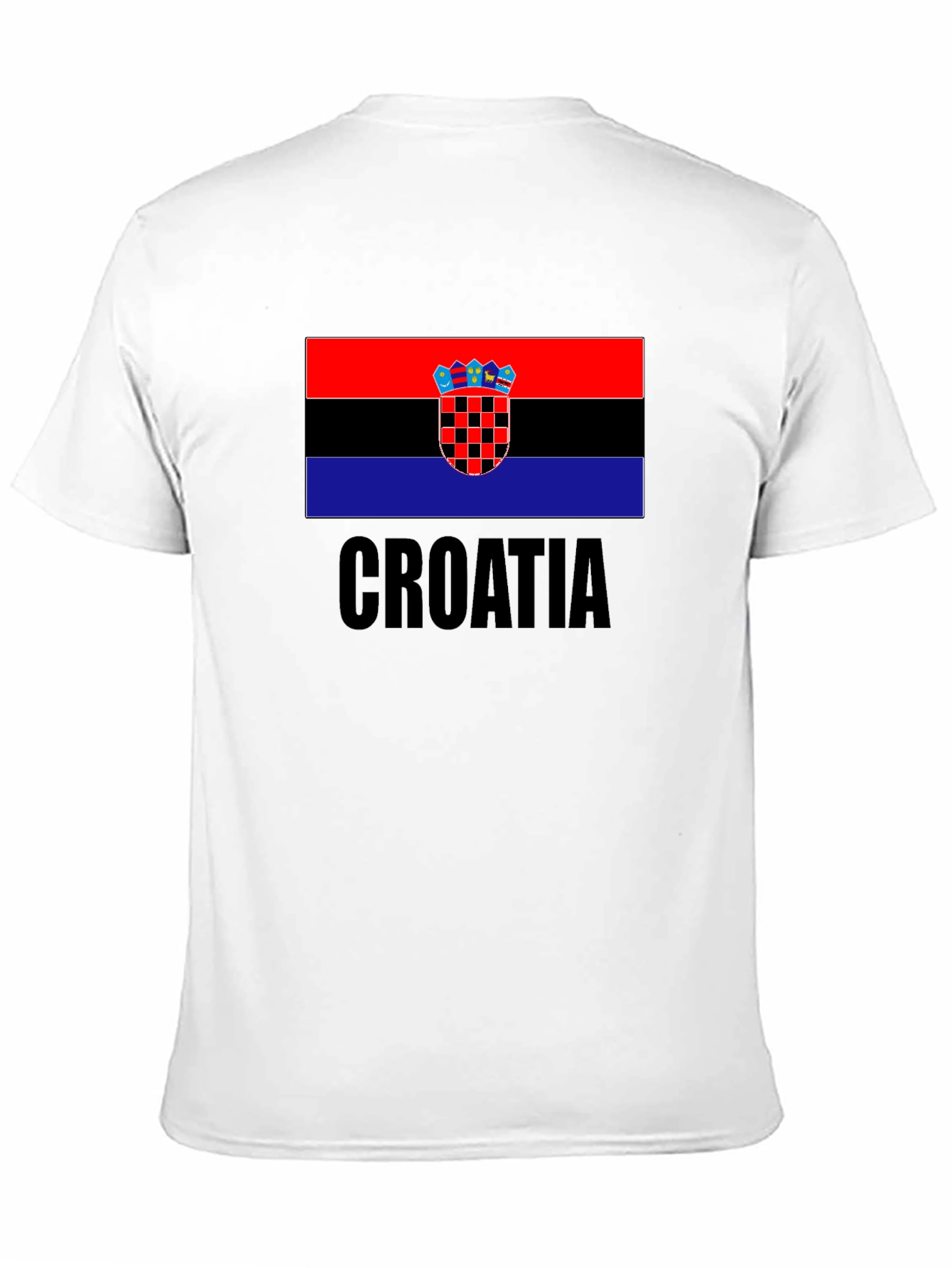 Croatia Flag Graphic T-Shirt - Show Your Pride