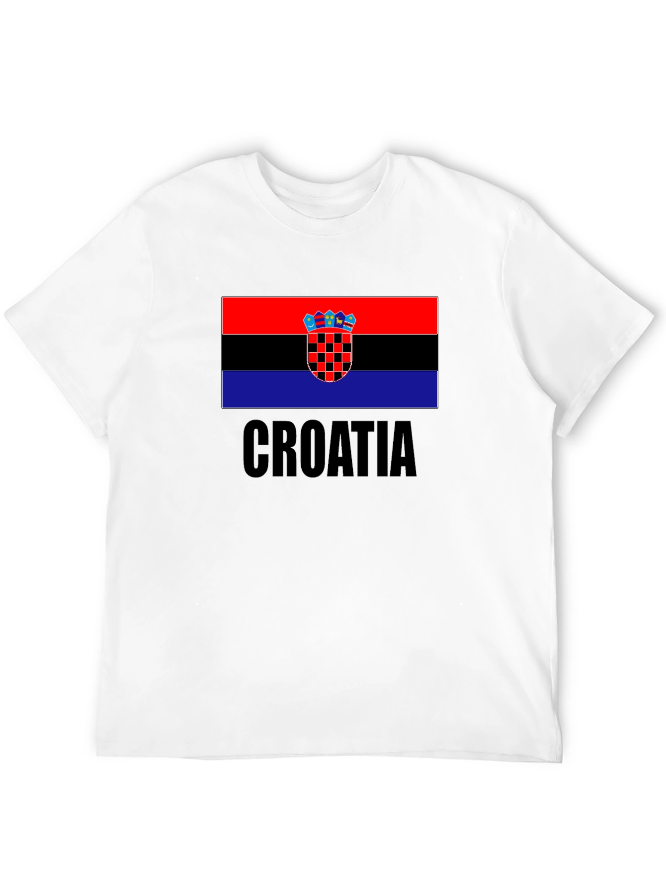 Croatia Flag Graphic T-Shirt - Show Your Pride