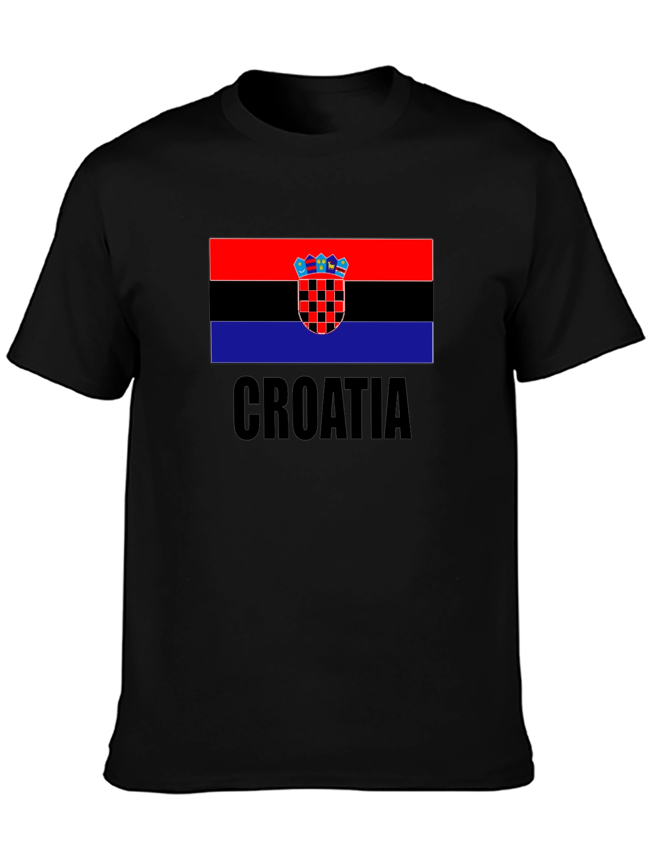 Croatia Flag Graphic T-Shirt - Show Your Pride