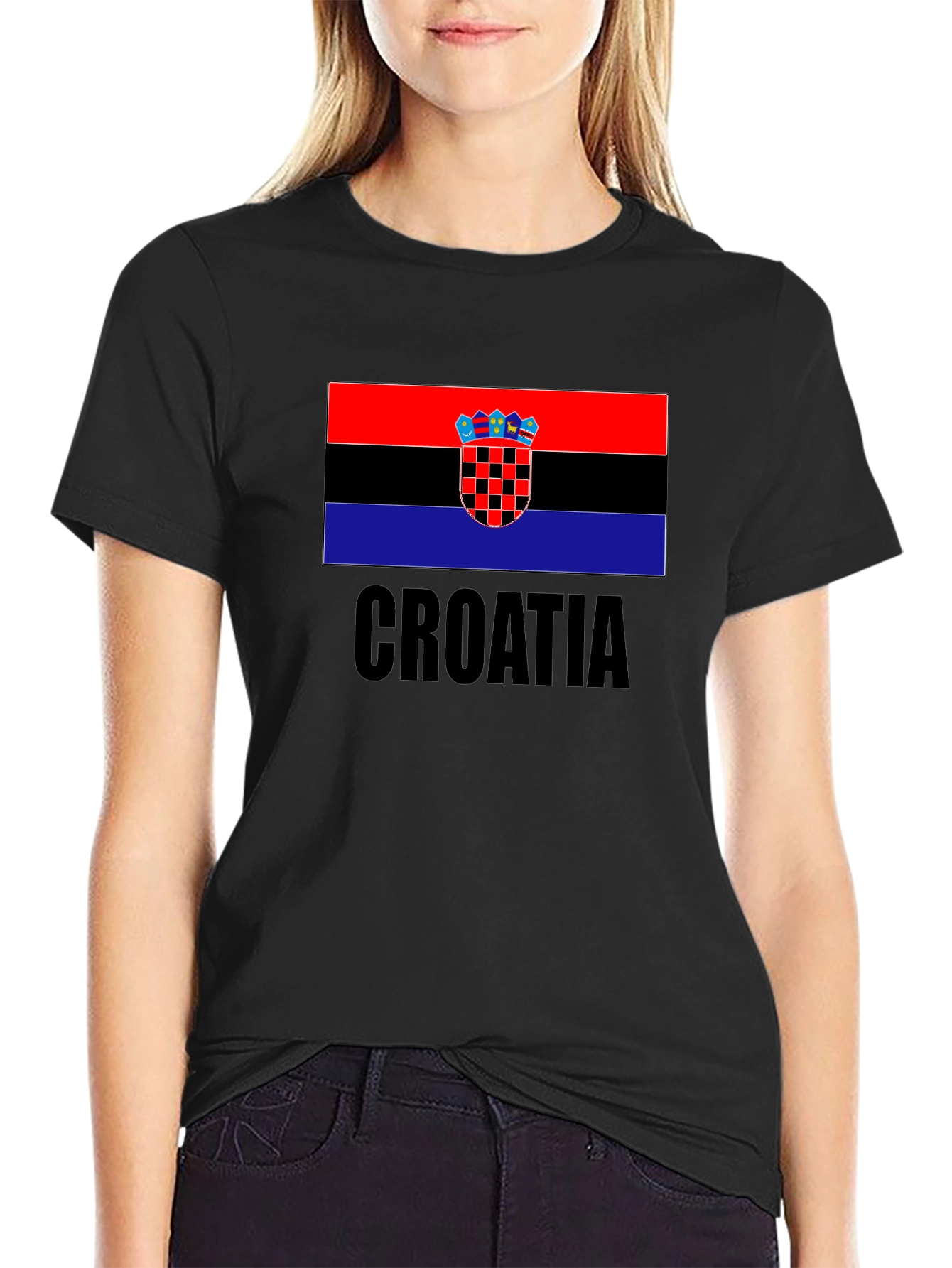Croatia Flag Graphic T-Shirt - Show Your Pride