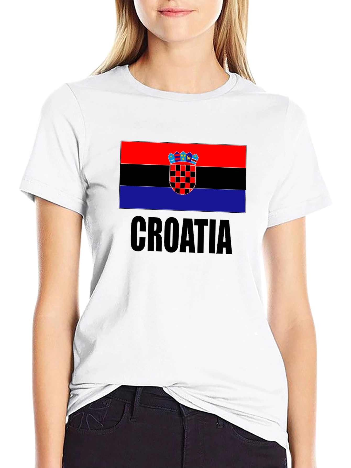 Croatia Flag Graphic T-Shirt - Show Your Pride