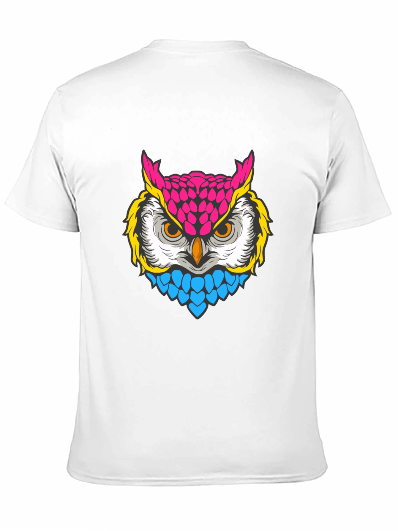 Neon Owl Graphic T-Shirt - Bold & Stylish