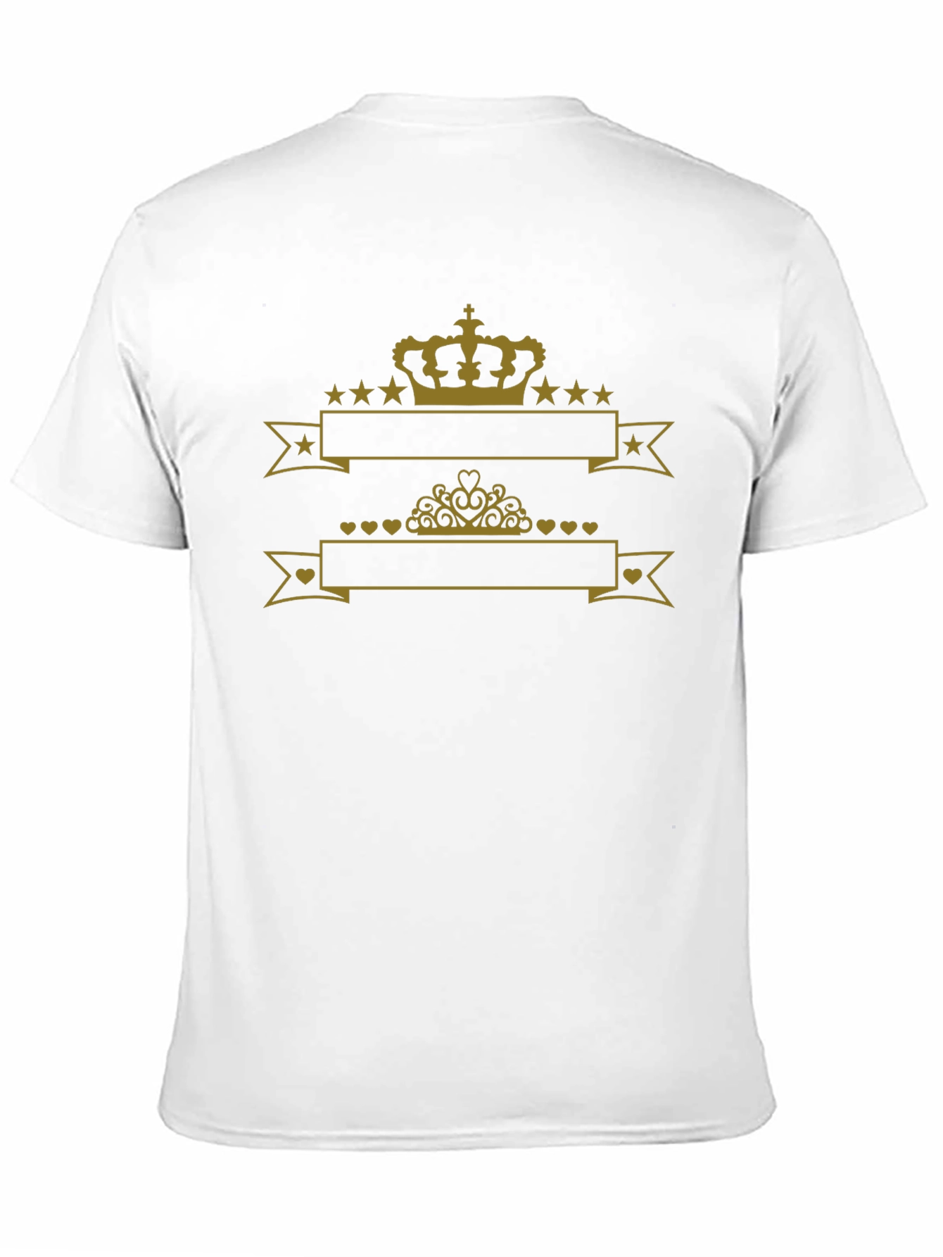 Royal Crown Graphic Black T-Shirt