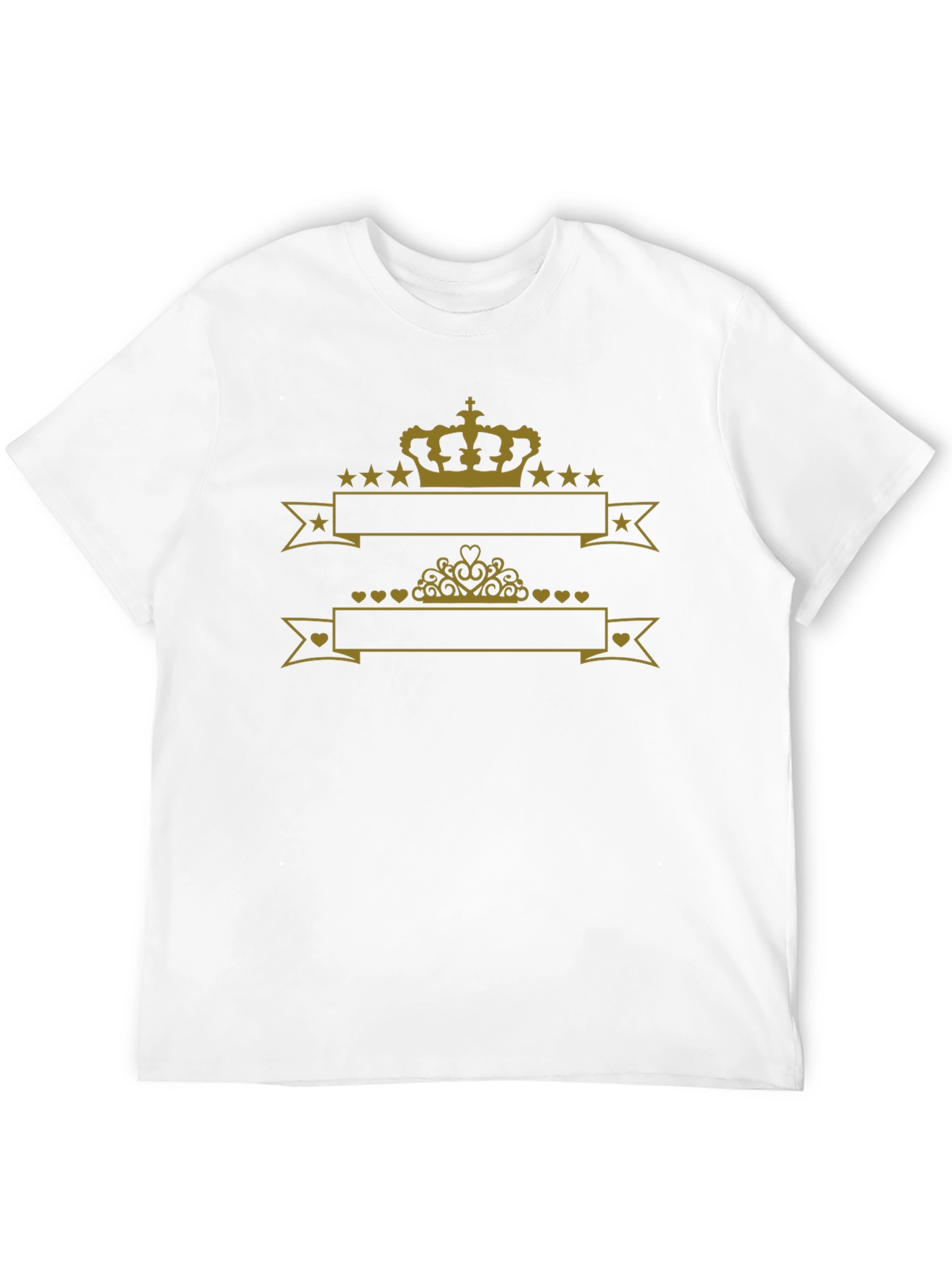 Royal Crown Graphic Black T-Shirt