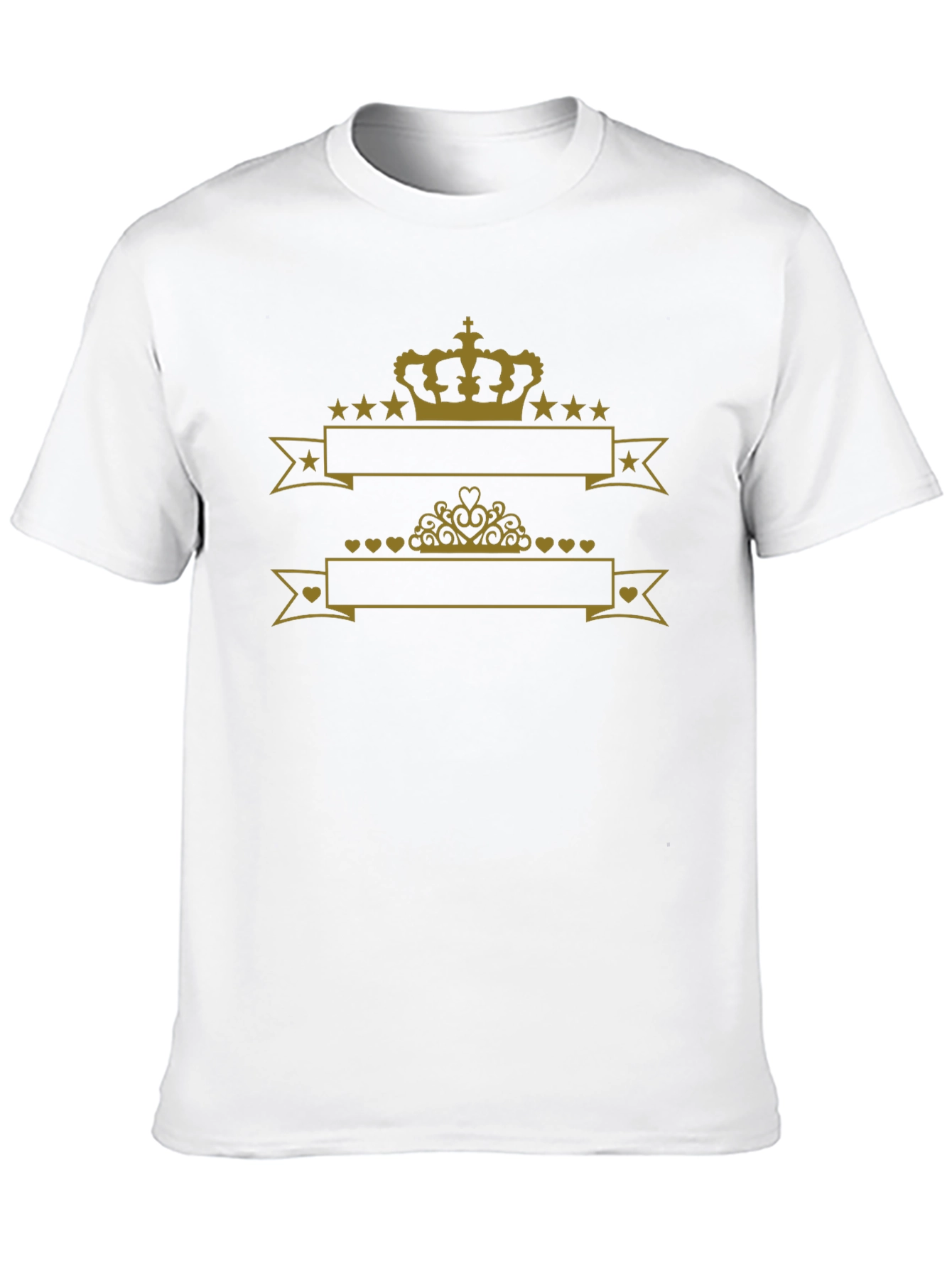 Royal Crown Graphic Black T-Shirt