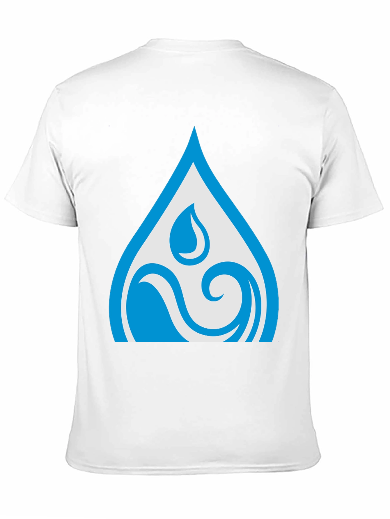 Water Element Black T-Shirt - Stylish & Comfortable