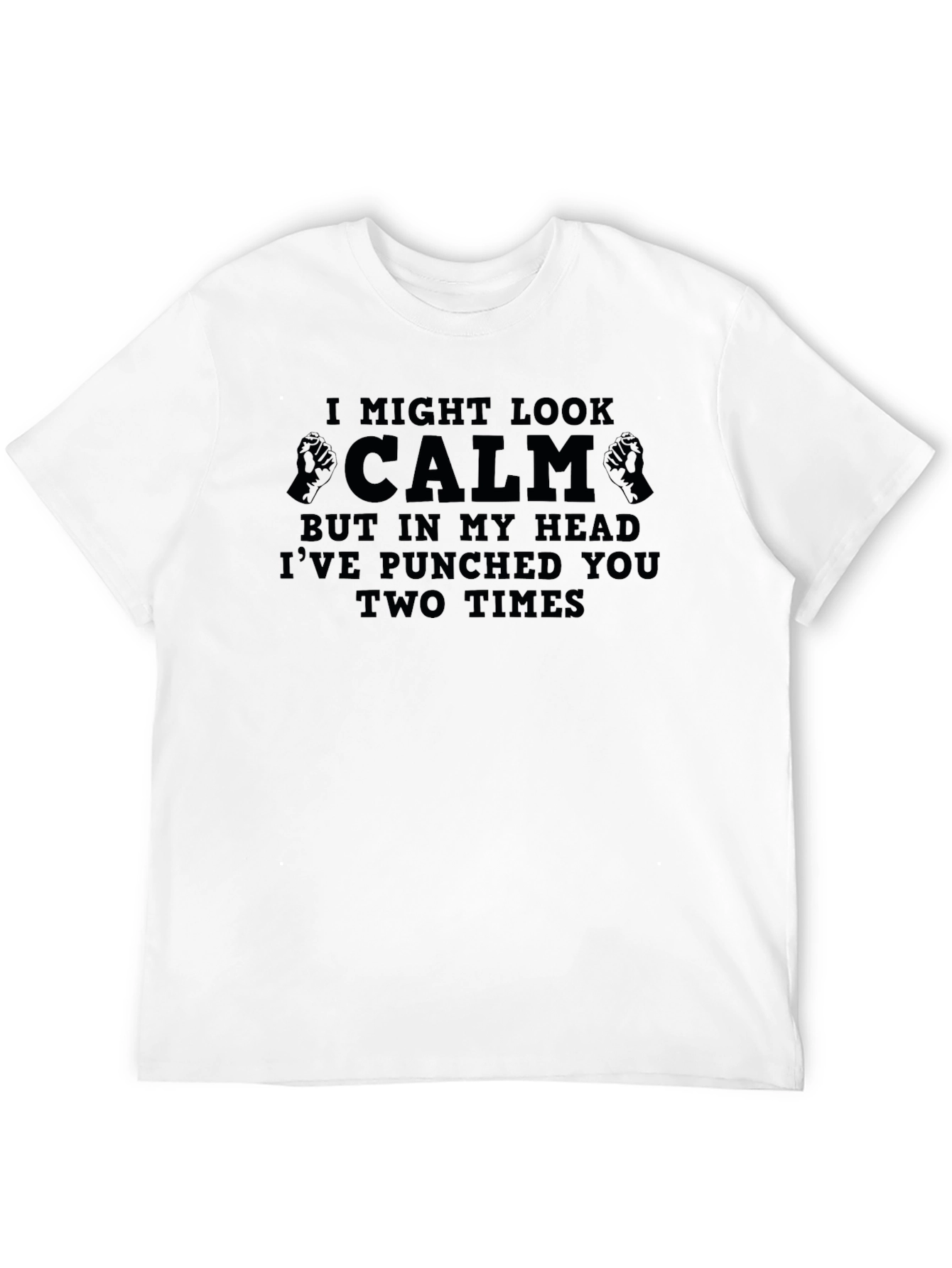 I Might Look Calm Funny Graphic T-Shirt
