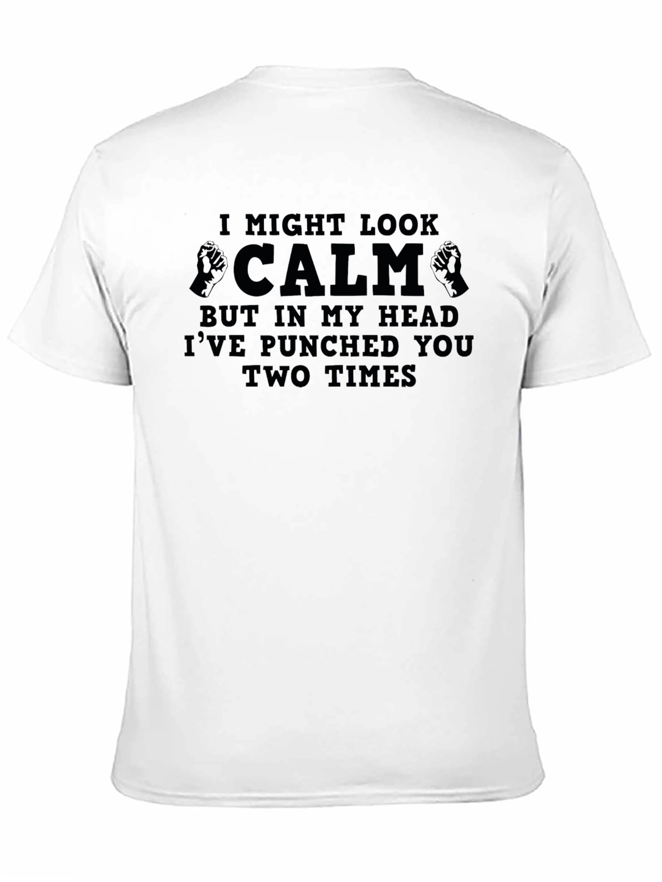 I Might Look Calm Funny Graphic T-Shirt
