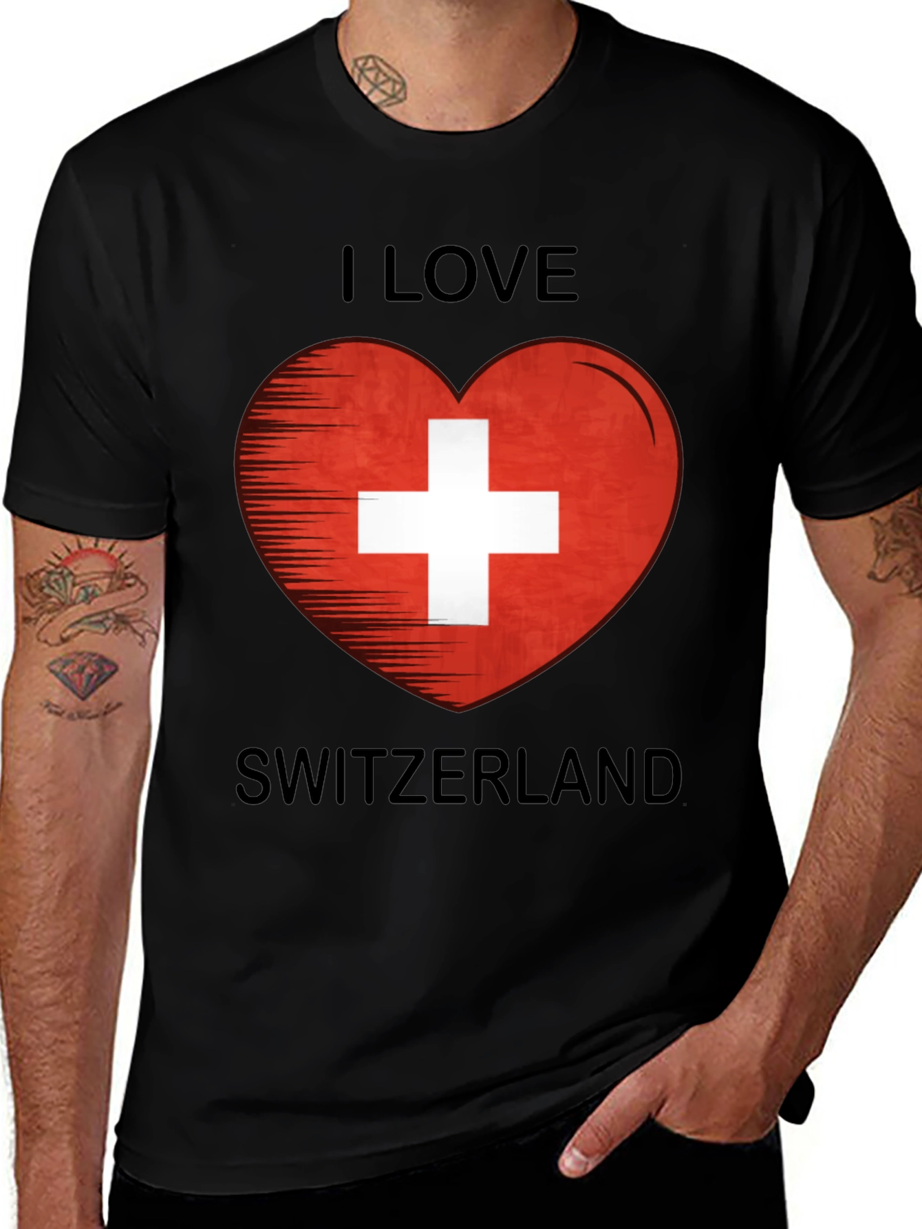 I Love Switzerland T-Shirt
