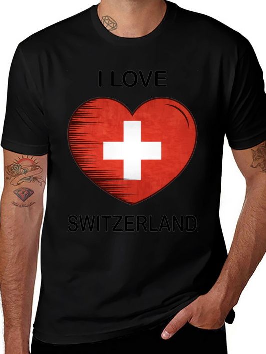 I Love Switzerland T-Shirt